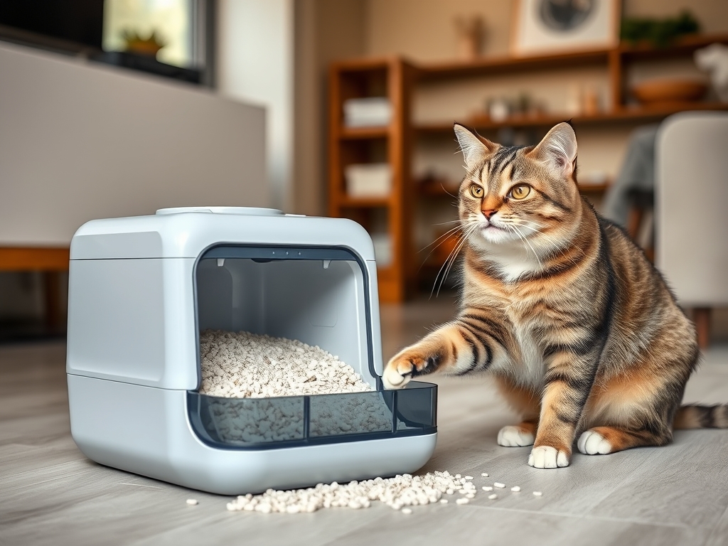 automatic litter box for large litter granules - cat automatic litter box cleaners guide hero image