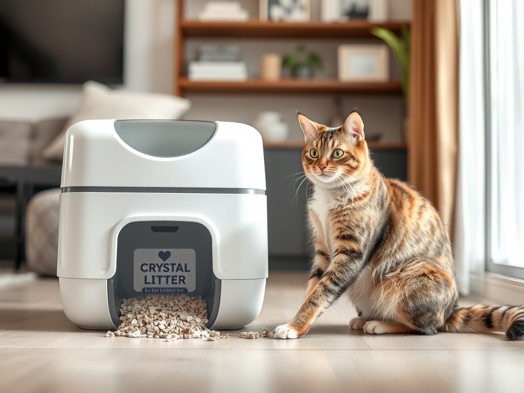 Costs and Value of Automatic Litter Box with Crystal Litter - cat automatic litter box cleaners