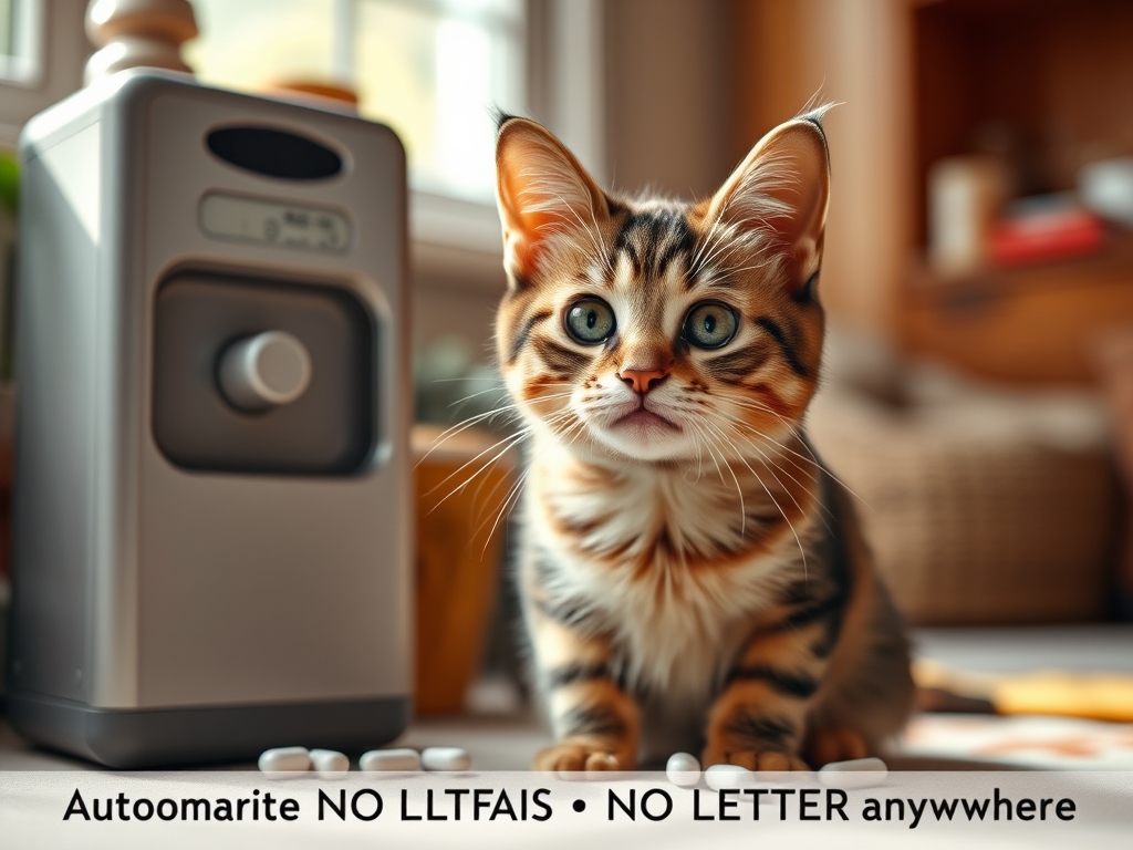 Cat owner reviewing automatic pill dispenser vs manual for cats options for their pet in 2026