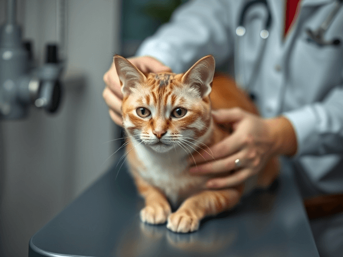 Cat owner reviewing cat eye care and health for small spaces options for their pet in 2026