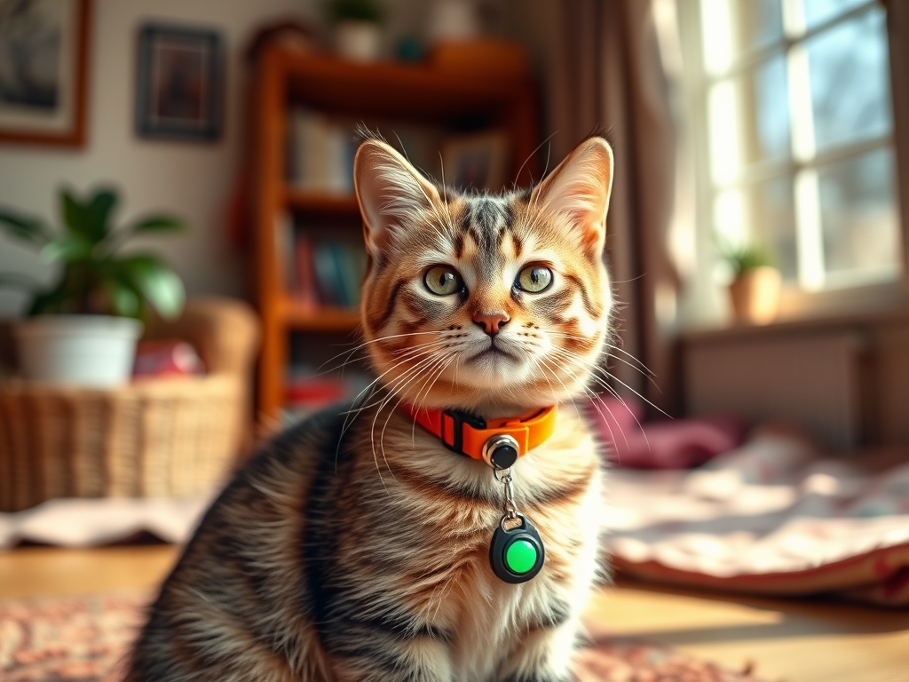 cat collar with breakaway safety and gps - cat gps smart collars guide hero image