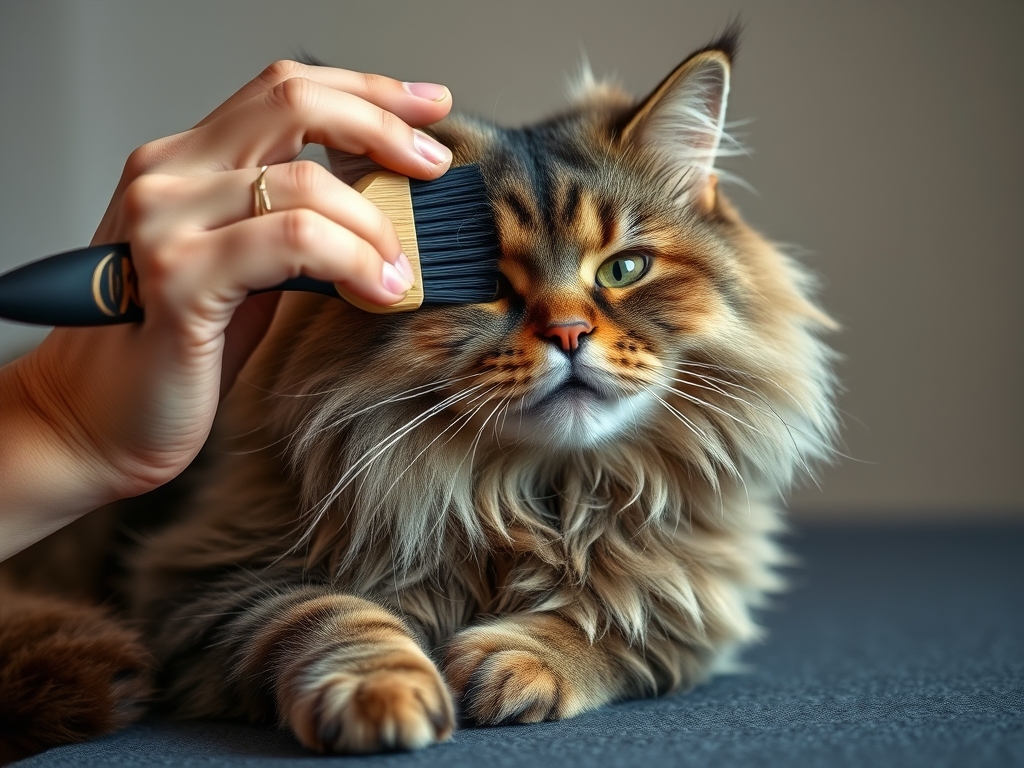 cat grooming brush for Scottish Folds - cat grooming tools guide hero image
