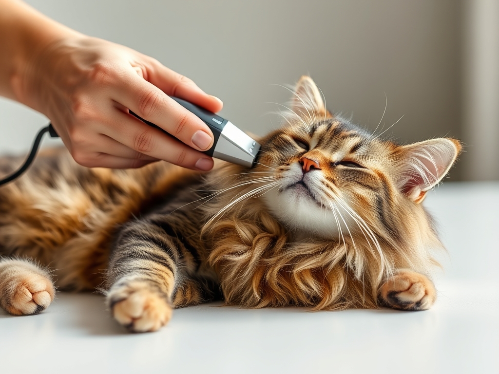 cat hair trimmer for matted fur - cat grooming tools guide hero image