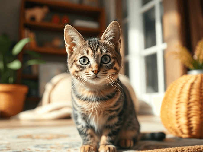 Cat owner reviewing cat enrichment for indoor cats recommendations options for their pet in 2026