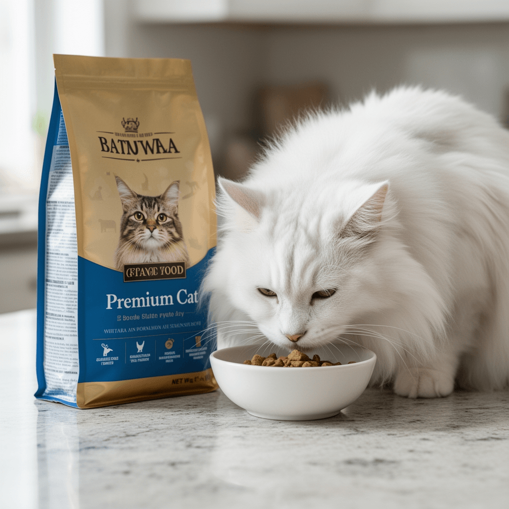 Temptations Creamy Puree Squeezable Lickable Cat Treats with cat - professional product lifestyle photo