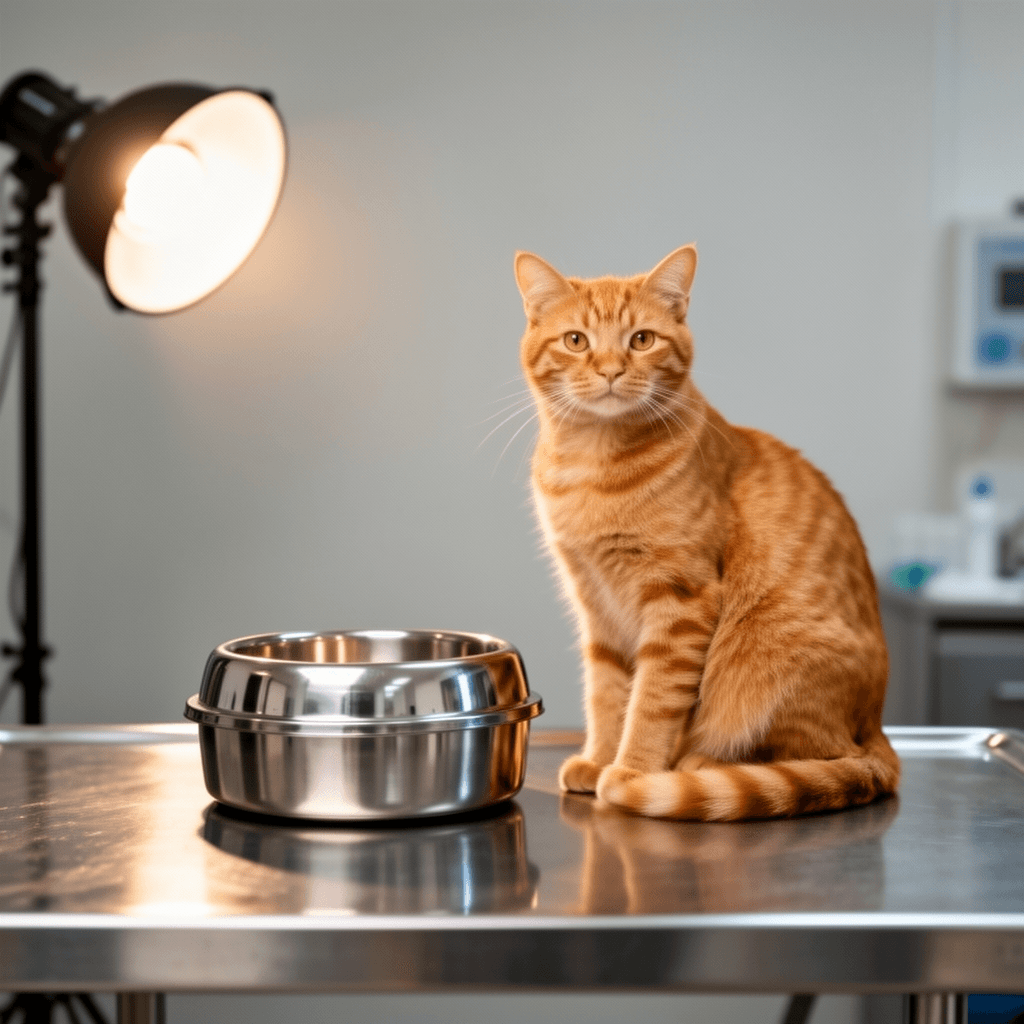 Low Entry Litter Box for Senior Kittens Disabled Cats - with cat - professional product lifestyle photo