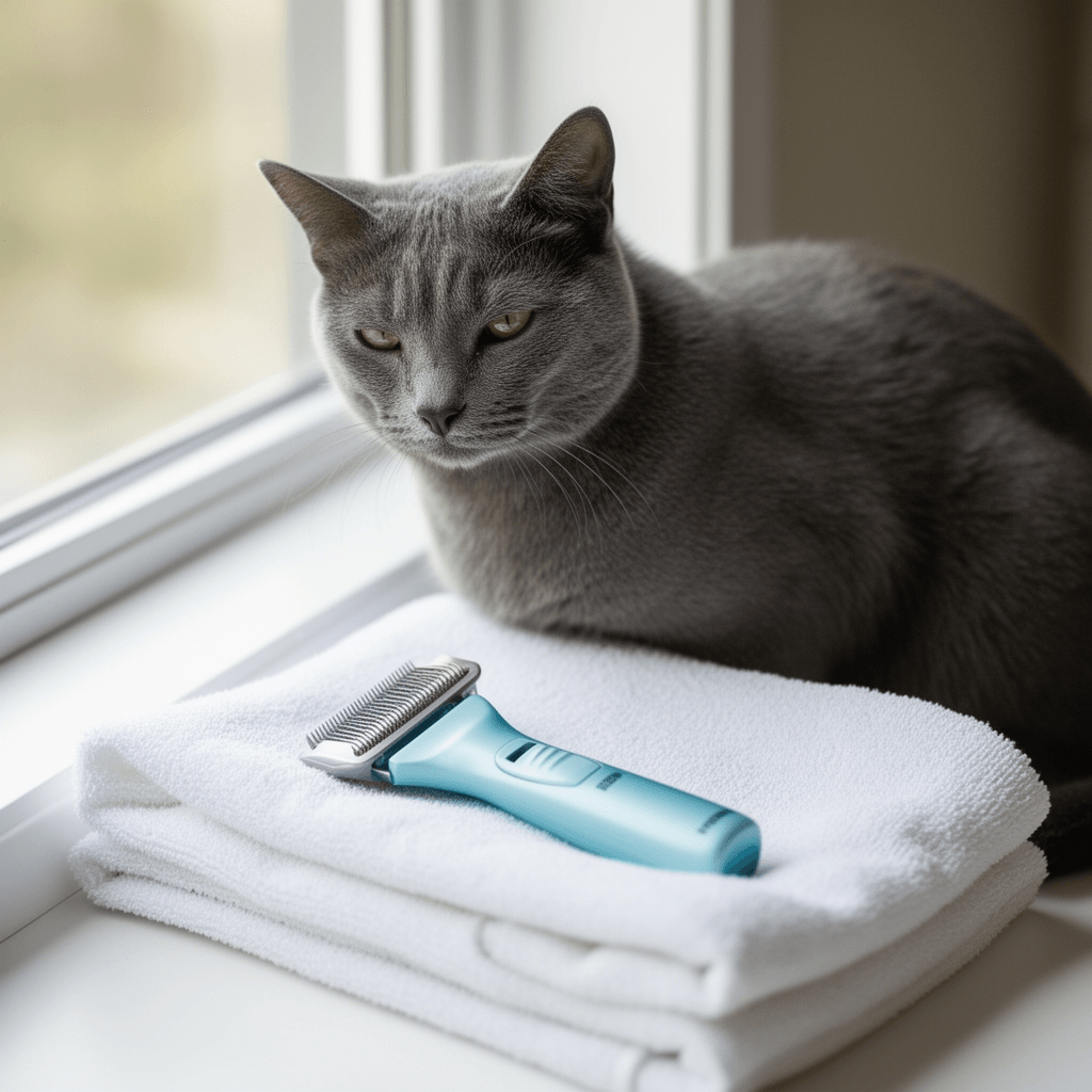gonicc Dog & Cat Pets Nail Clippers and Trimmers - with cat - professional product lifestyle photo
