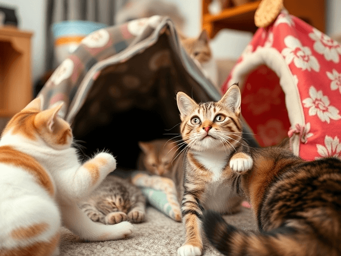 Key Benefits for MultiCat Households - expert cat play tunnels and tents for multiple cats guide