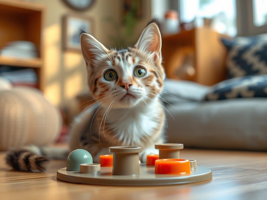 cat puzzle feeder with suction cups - cat puzzle feeders guide hero image