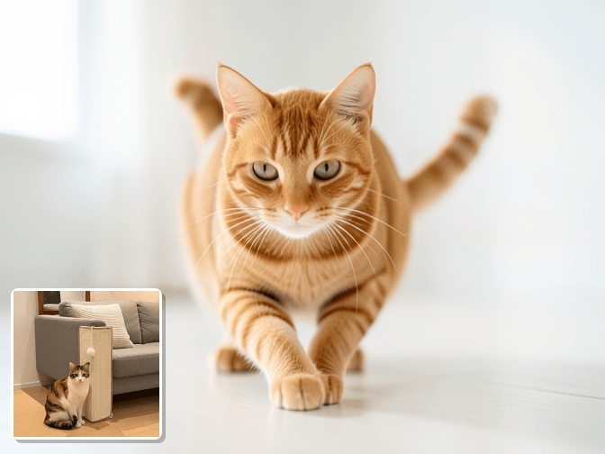 Cat owner reviewing cat scratching pads and posts recommendations options for their pet in 2026