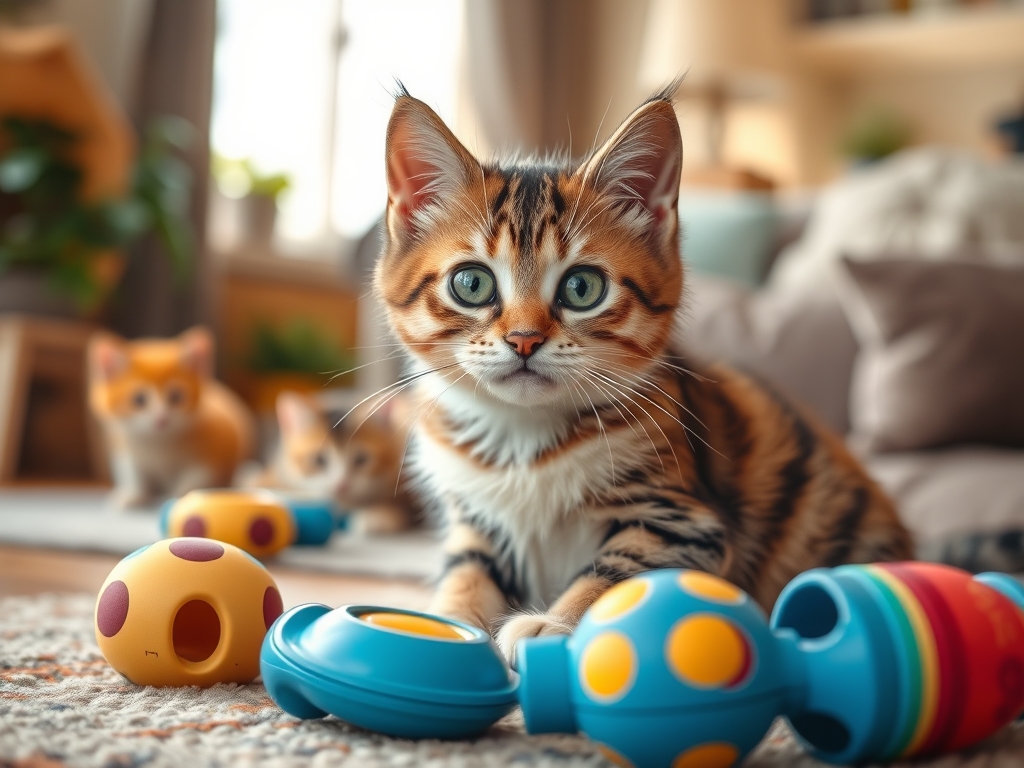best interactive cat toys for indoor cats - cat toys interactive play guide hero image