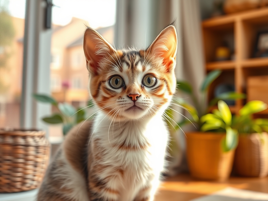 Cat owner reviewing pet resistant window screens for apartments options for their pet in 2026